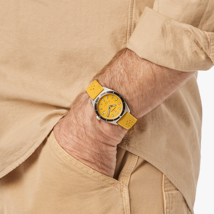 Shinola Duck Watch S0120301733-1-Canary-40-USA