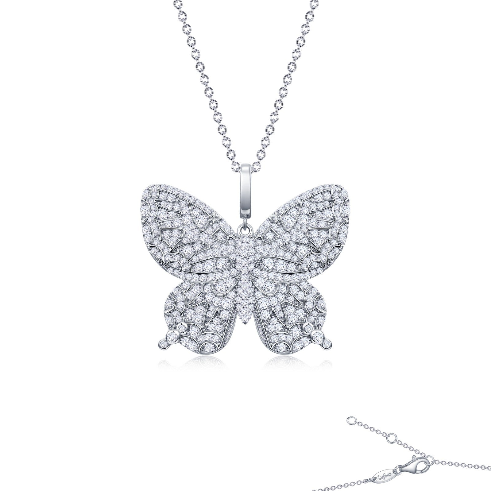 Lafonn Rhonda Faber Green Diamond Necklace 9P056CLP20