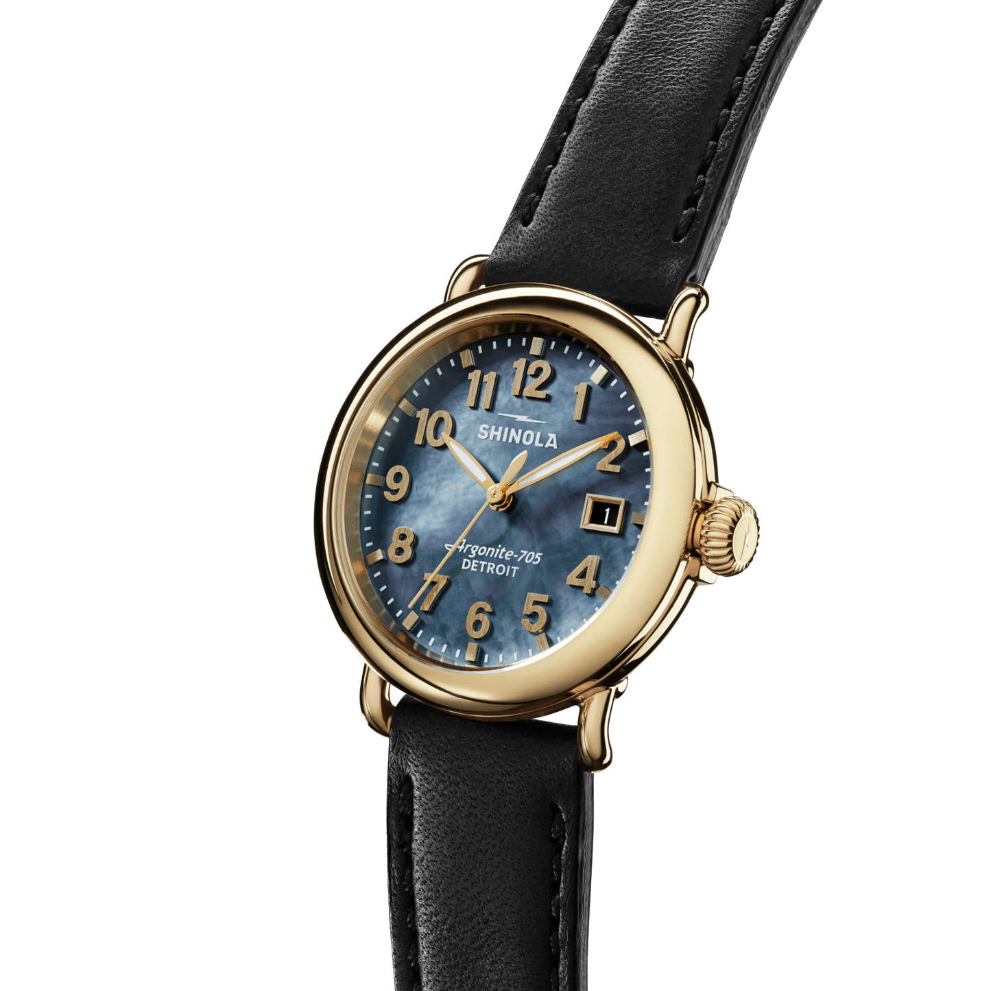 Shinola Runwell Watch 36mm S0120493246-1-GryMOP-36-USA