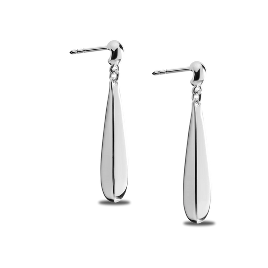 Elongated Teardrop Earrings S1820493179-1-StrlngSil-OS-THA