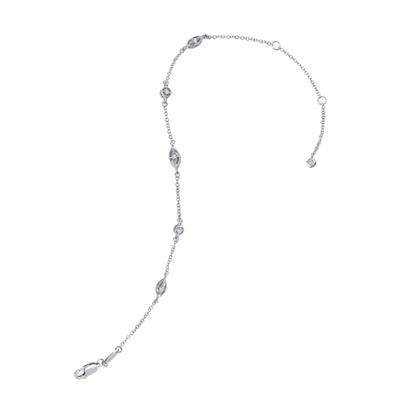 Lafonn Classic Diamond Anklet A0002CLP10