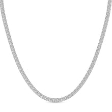 15 Carats Tennis Necklace 14kt Gold Lab Grown Diamonds