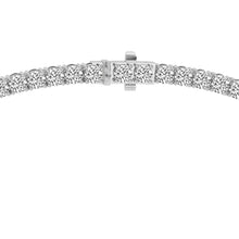 15 Carats Tennis Necklace 14kt Gold Lab Grown Diamonds