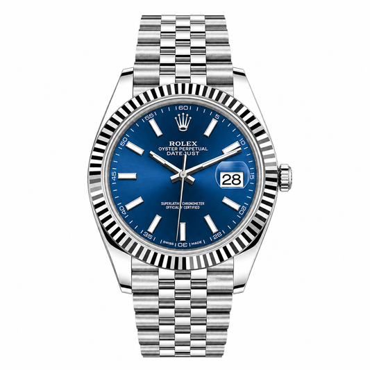 Rolex Oyster, 41 mm, Oystersteel and white gold 126334