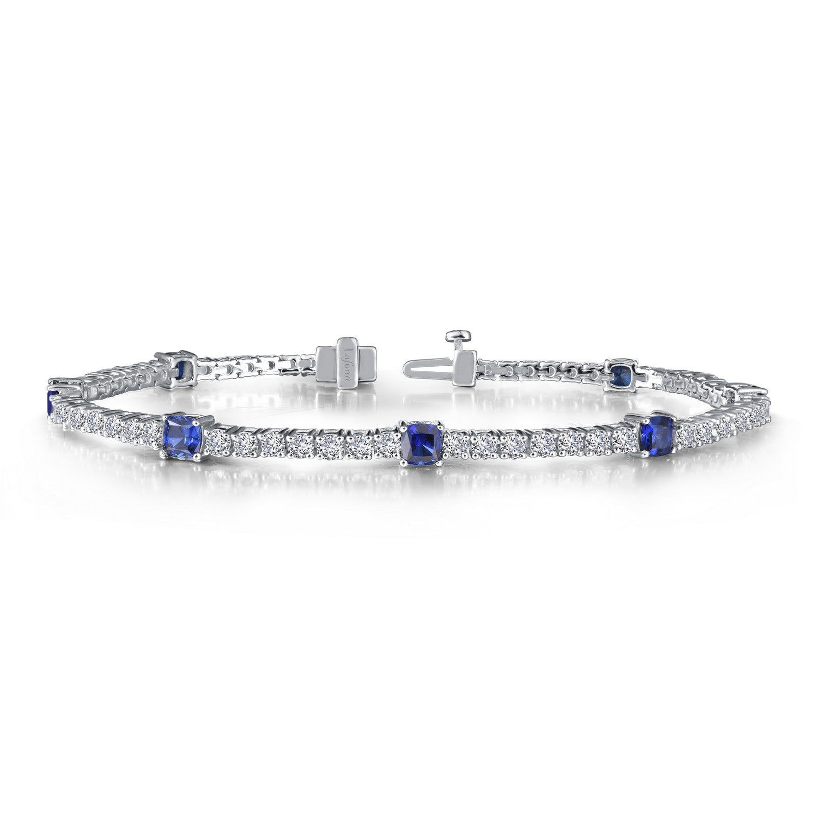 Lafonn Classic Cushion Sapphire Bracelet B0043CSP72