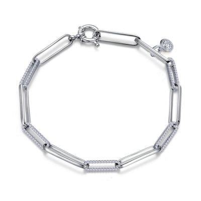Lafonn Paperclip Diamond Bracelet B0168CLP75
