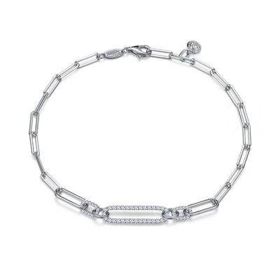 Lafonn Paperclip Diamond Bracelet B0169CLP75