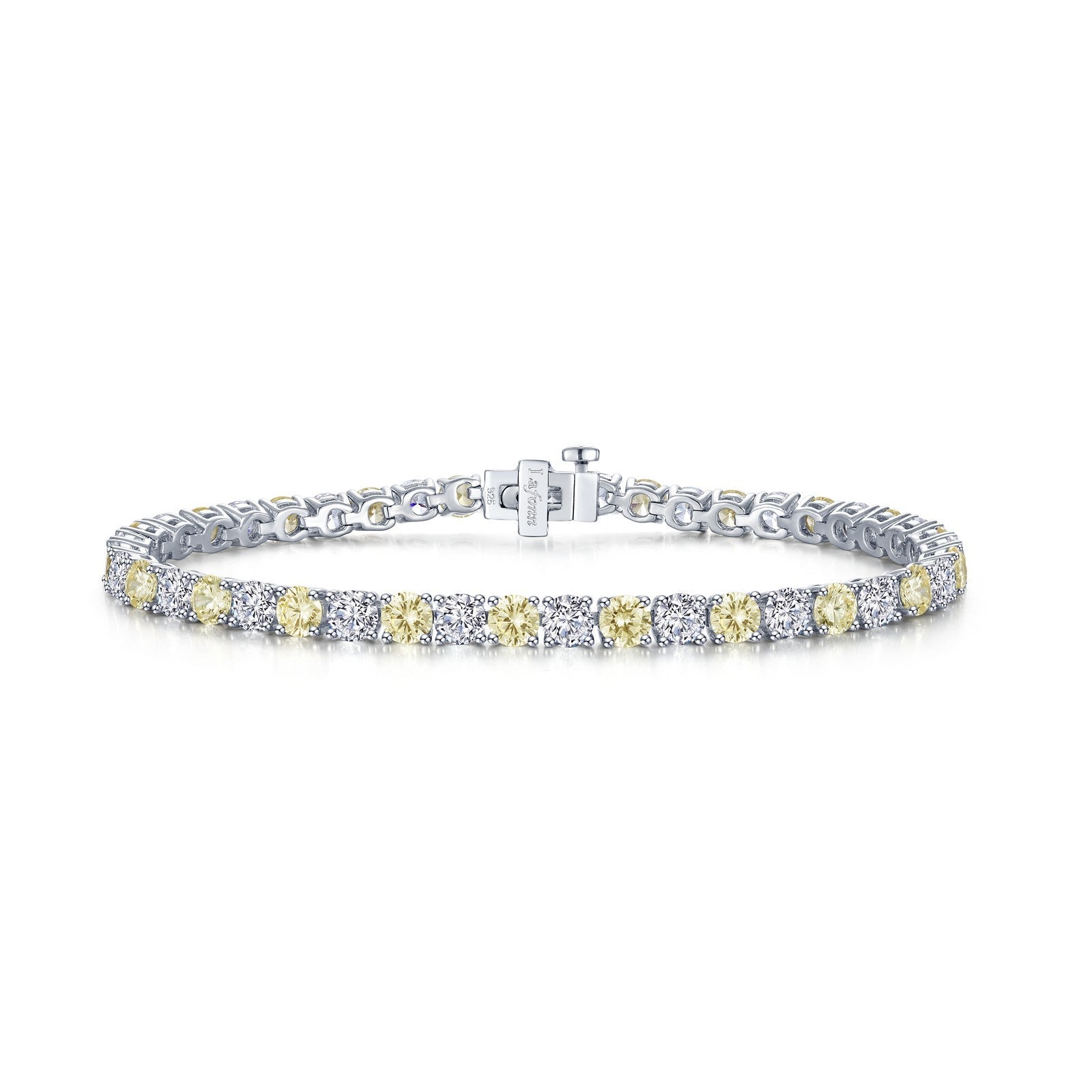 11.0 CTW Statement Alternating Tennis Bracelet B0176CAP72