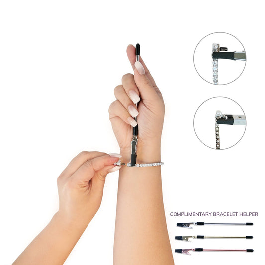 11.0 CTW Statement Alternating Tennis Bracelet B0176CAP72