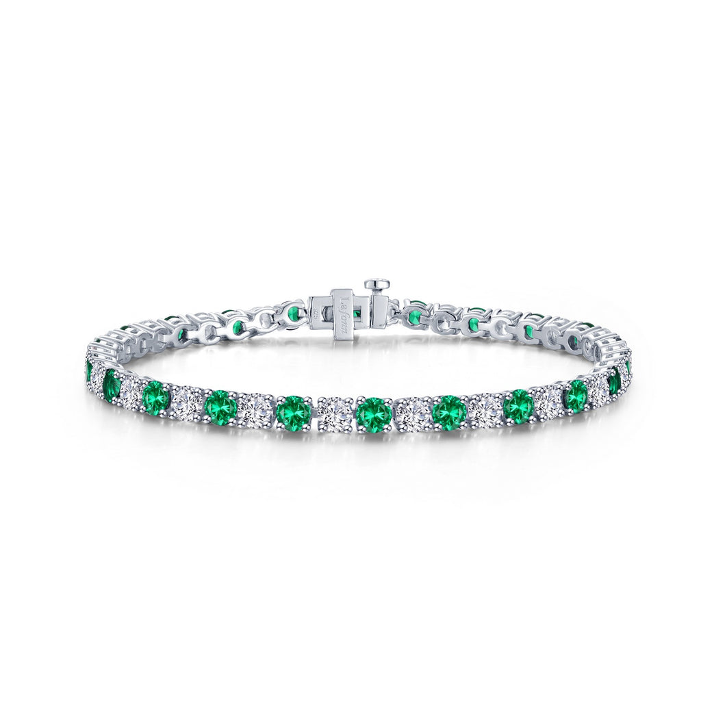 Lafonn Classic Round Emerald Bracelet B0176CEP72