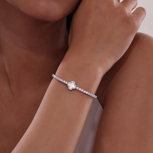 2.40 CTW Flexible Tennis Bracelet B0191MPP68