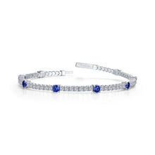 3.25 CTW Station Flexible Tennis Bracelet B0196CSP68