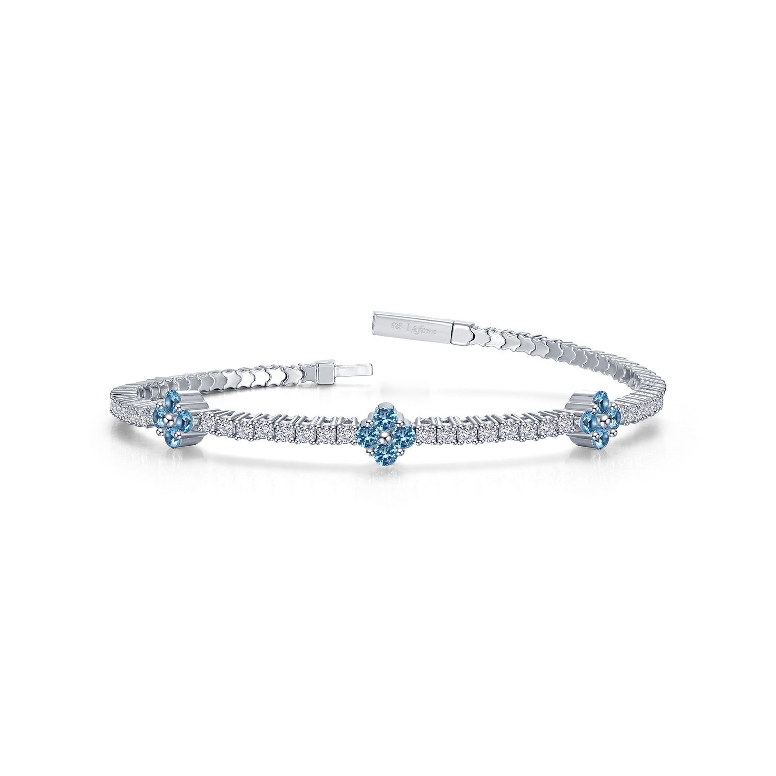 2.45 CTW Station Flexible Tennis Bracelet B0201BTP68
