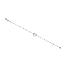 Mother-Of-Pearl Paperclip Bracelet B0210MOP68