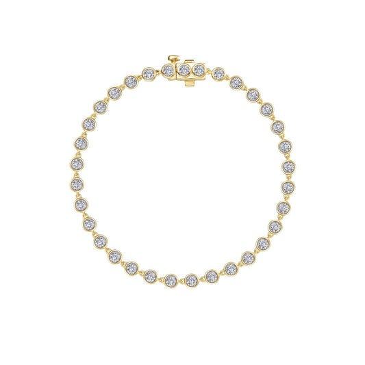 Bezel Strand Bracelet B0211CLG68