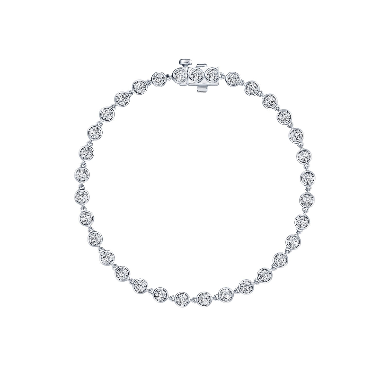 Bezel Strand Bracelet B0211CLP68