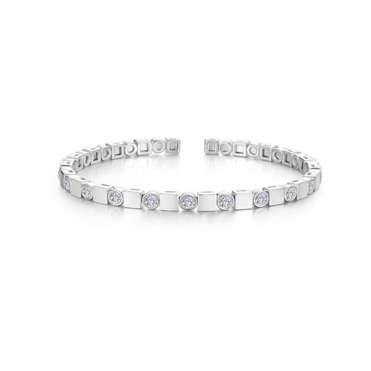 Block & Bezel Cuff