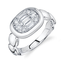 0.55CT DIAMOND BAGUETTE RING