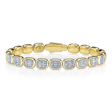1.00CT DIAMOND BAGUETTE BANGLE