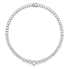 4.95CT DIAMOND BAGUETTE NECKLACE