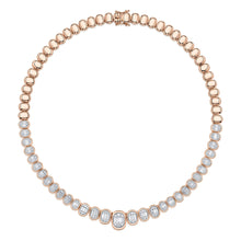 4.95CT DIAMOND BAGUETTE NECKLACE