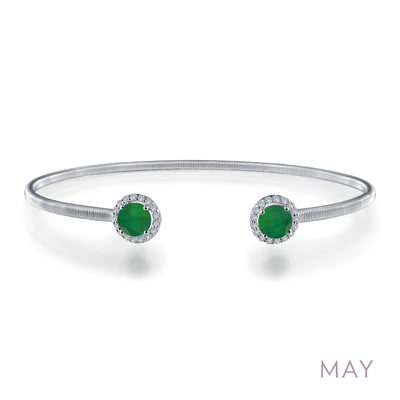 Lafonn Birthstone Emerald May Bracelet BB002EMP72