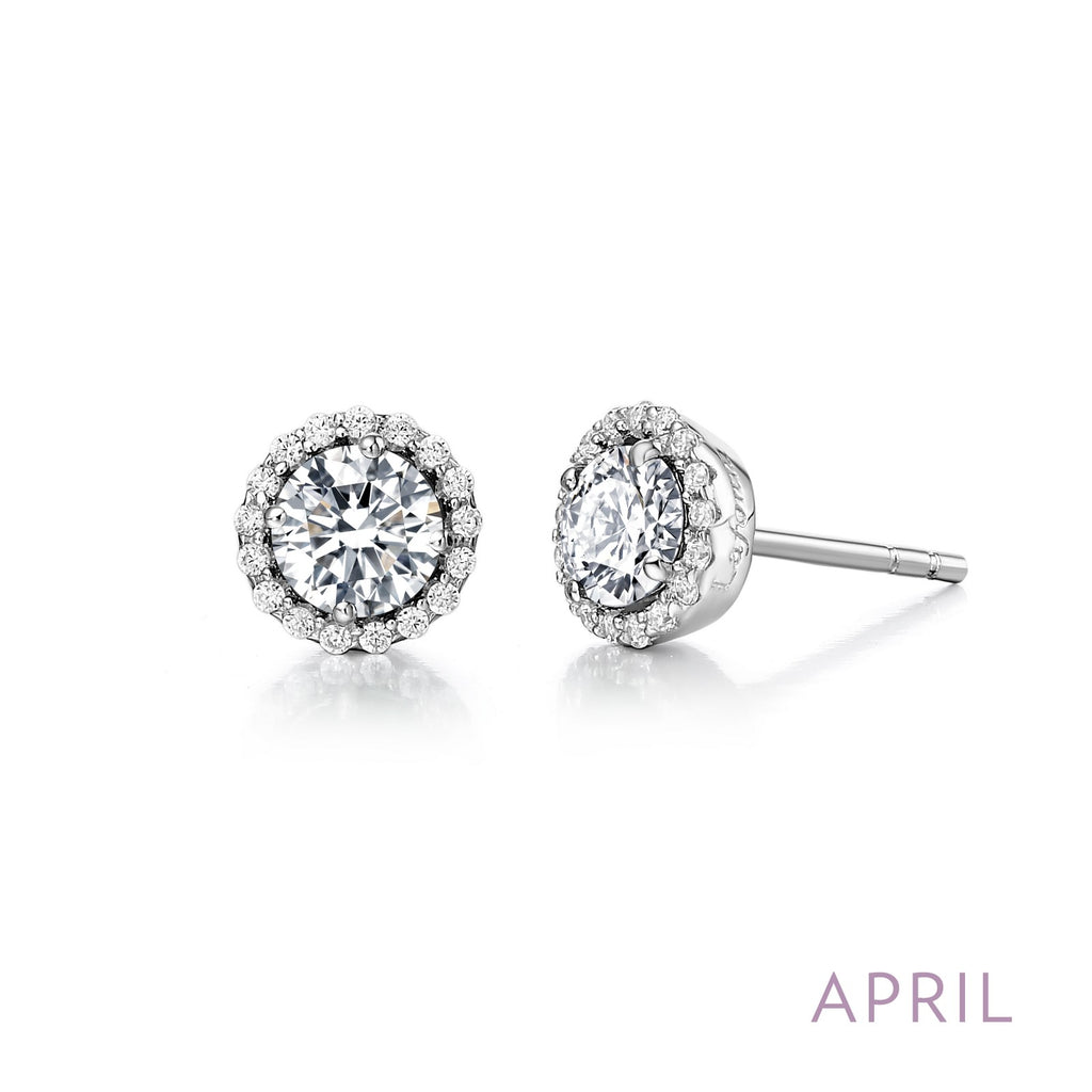 Lafonn Birthstone April Diamond Earring BE001DAP00