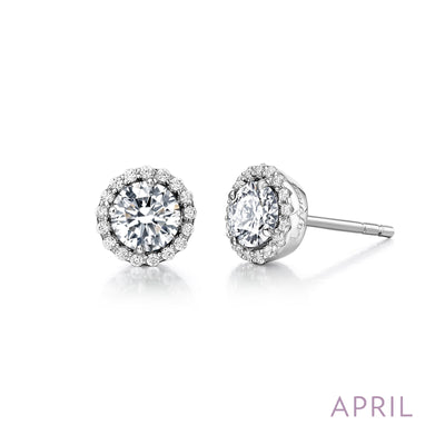 Lafonn Birthstone April Diamond Earring BE001DAP00