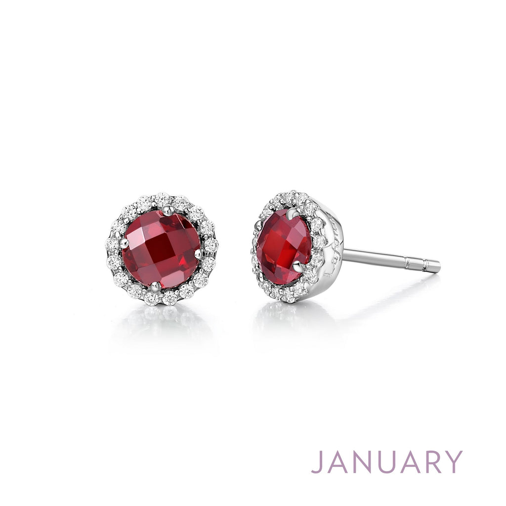 Lafonn Birthstone Garnet January Earring BE001GNP00