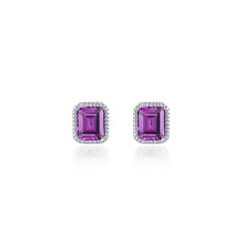 June Birthstone Solitaire Stud Earrings BE008AXP00