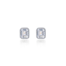 April Birthstone Solitaire Stud Earrings BE008DAP00