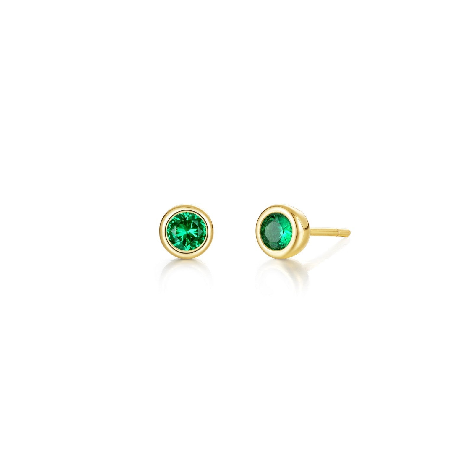 May Birthstone Earrings BE009EMG00