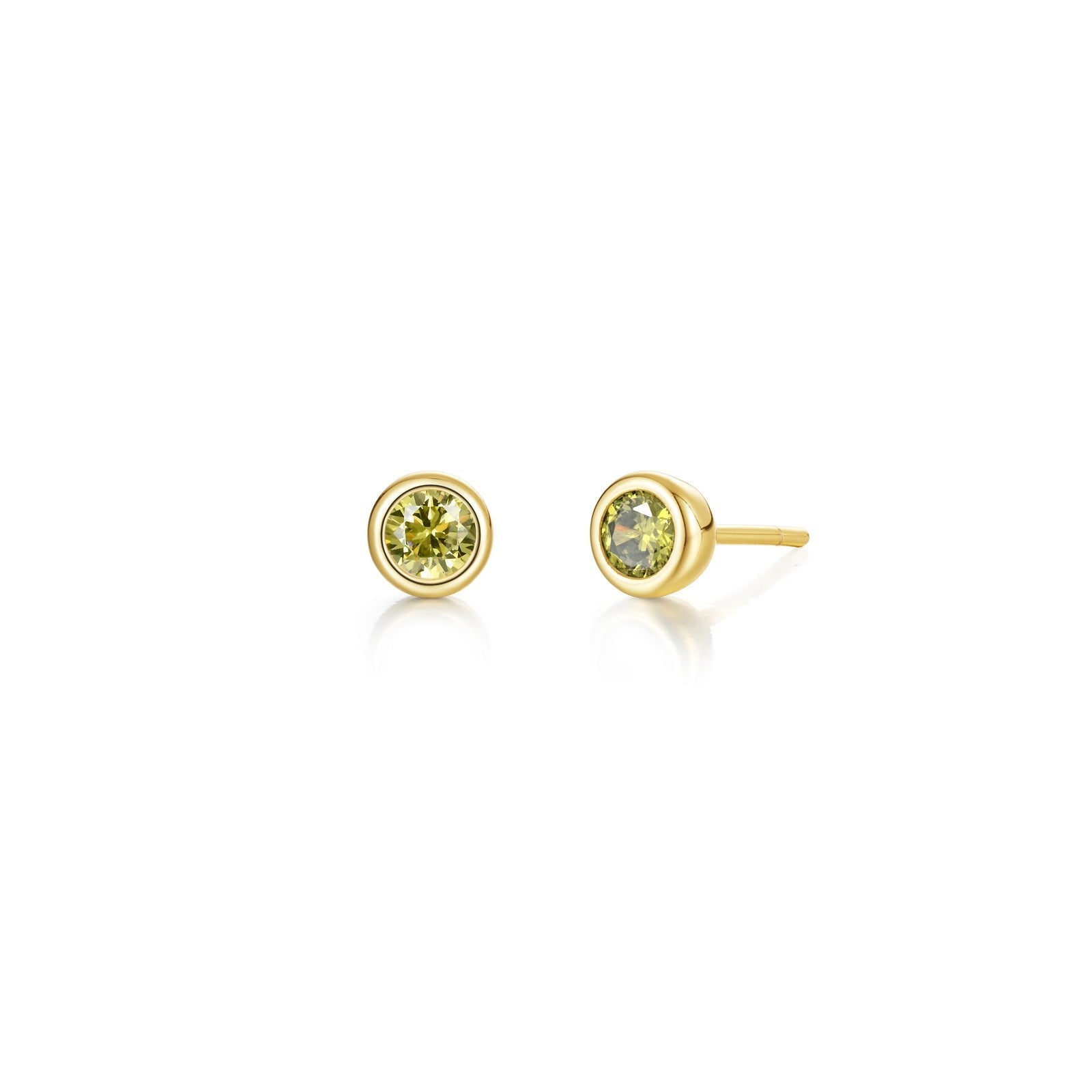 August Birthstone Earrings BE009PDG00
