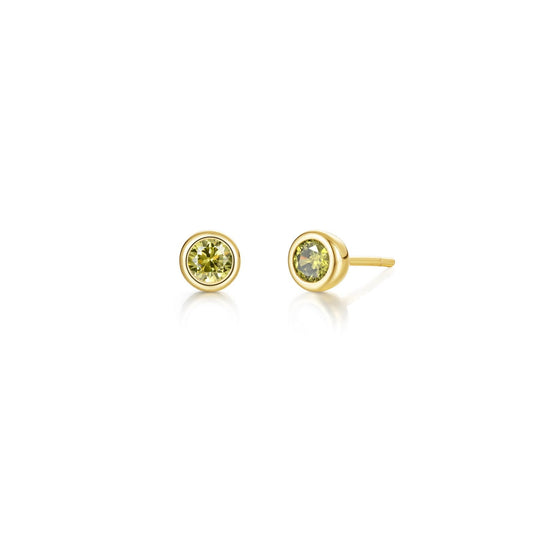 August Birthstone Earrings BE009PDG00