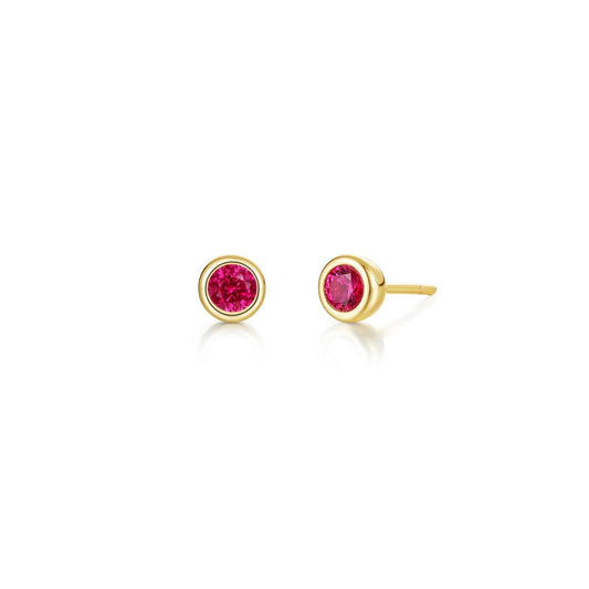 July Birthstone Earrings BE009RBG00