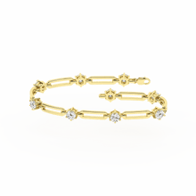 Open Link Diamond Bracelet (Round) BF00832-4Y