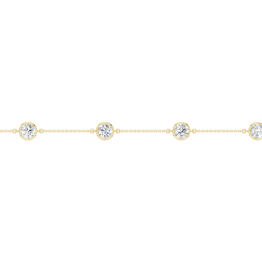 Station Bezel-set Bracelet(Round) BF10996-4Y