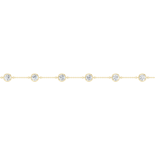 Station Bezel-set Bracelet(Round) BF10997-4Y