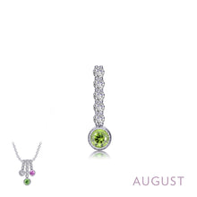 Lafonn Birthstone Peridot August Necklace BP003PDP00