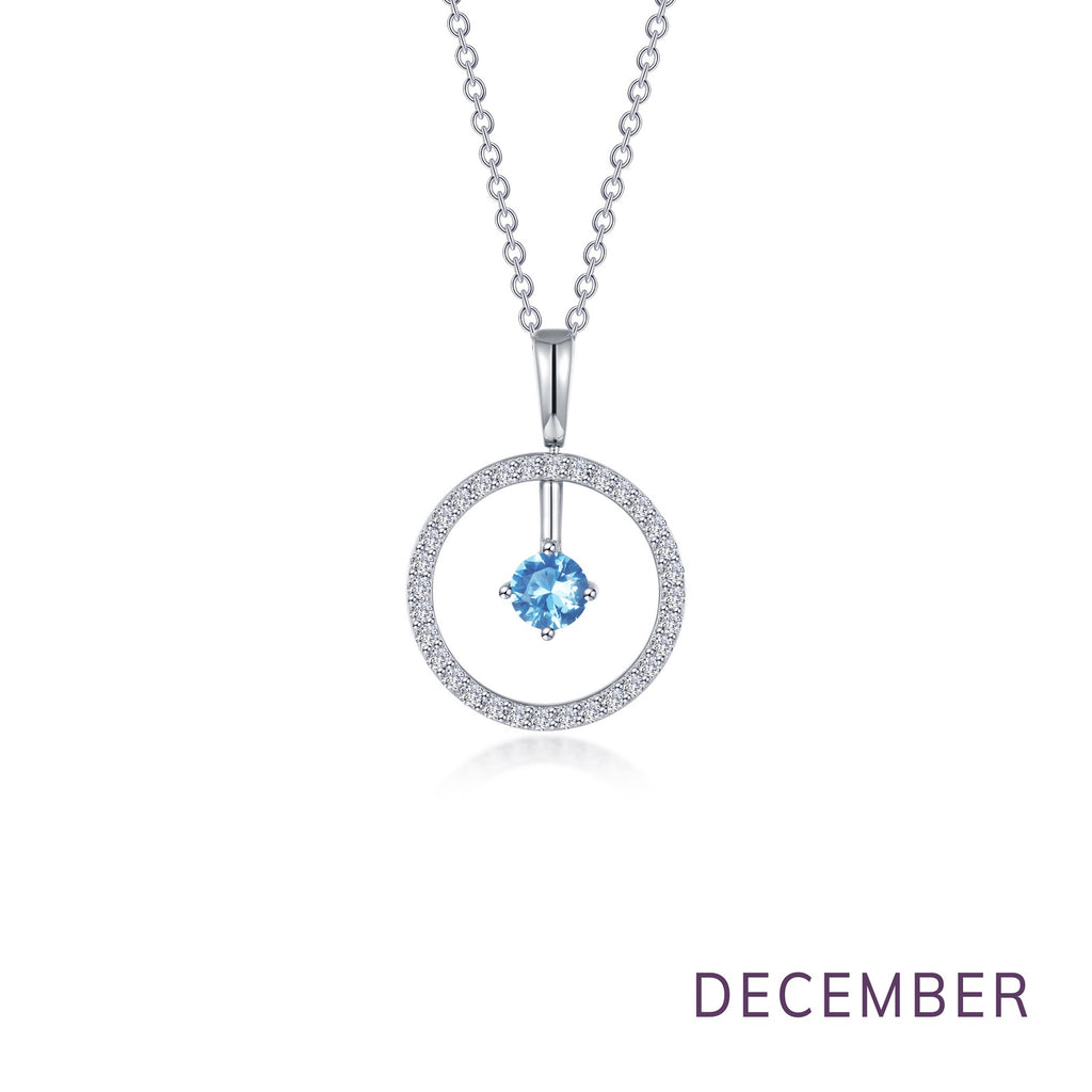 Lafonn Birthstone December Necklace BP008BTP20