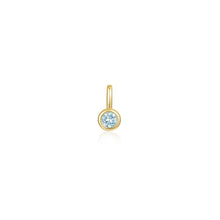 March Birthstone Charm Pendant BP010AQG00