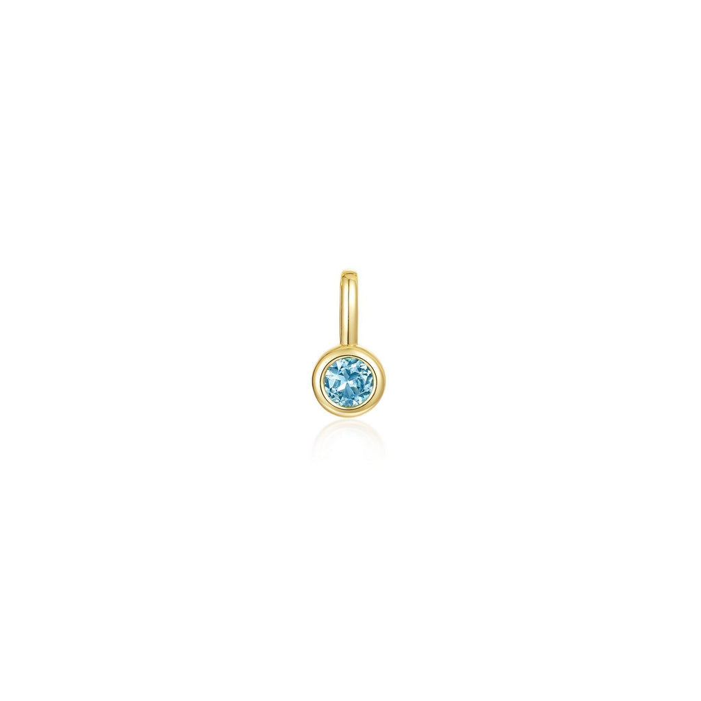 December Birthstone Charm Pendant BP010BTG00