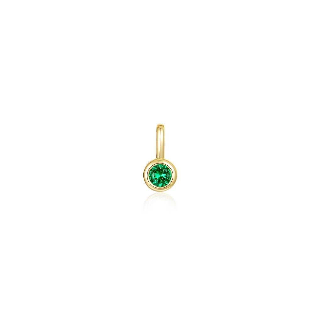May Birthstone Charm Pendant BP010EMG00