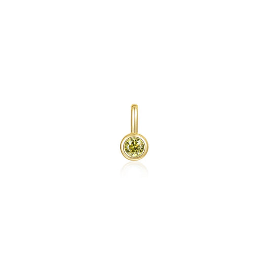 August Birthstone Charm Pendant BP010PDG00