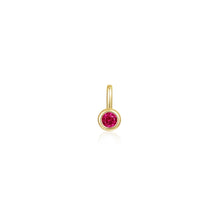 July Birthstone Charm Pendant BP010RBG00