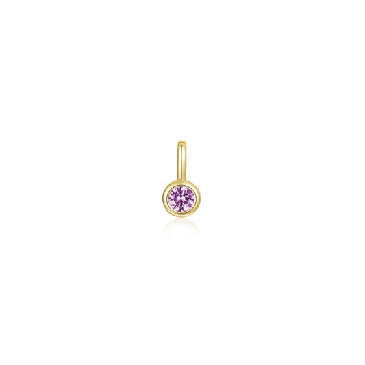 October Birthstone Charm Pendant BP010TMG00