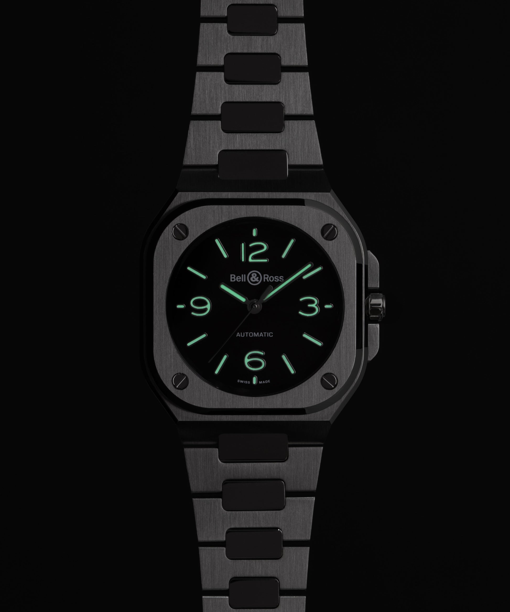 Bell & Ross BR-05 36 mm Black Steel BR05A-PH-SK-CE/SRB