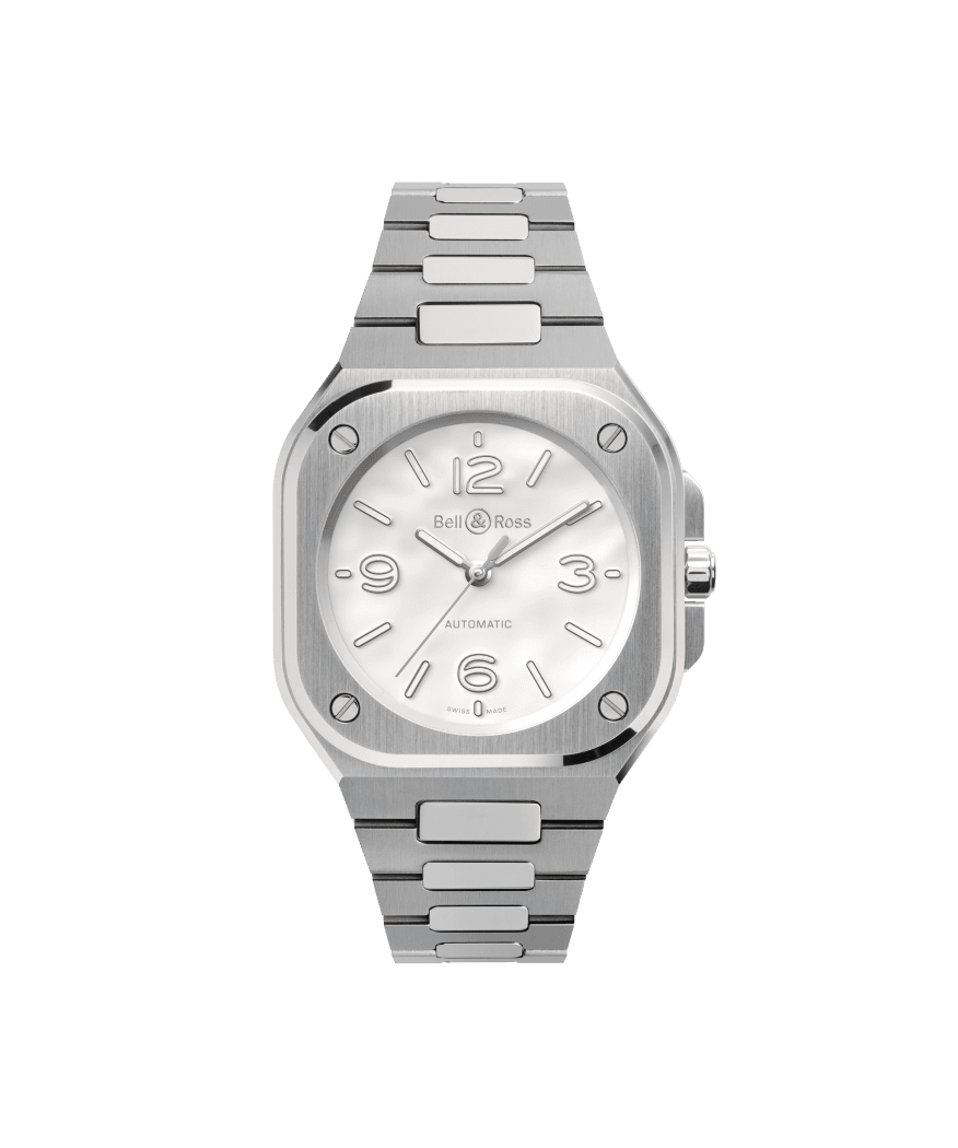 Bell & Ross BR-05 36 mm Mother Of Pearl Steel BR05A-S-BU-ST/SST