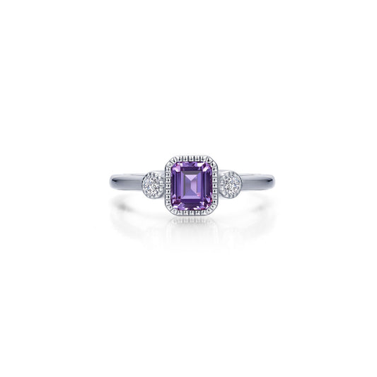Lafonn Birthstone Emerald February Tourmaline Ring BR006AMP09