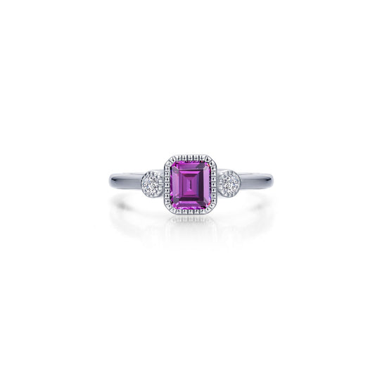 Lafonn Birthstone Emerald June Alexandrite Ring BR006AXP07
